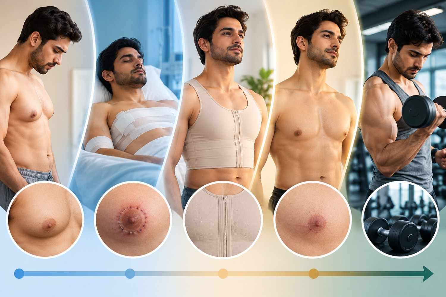 Gynecomastia Surgery Recovery: Healing, Scars and Returning to the Gym