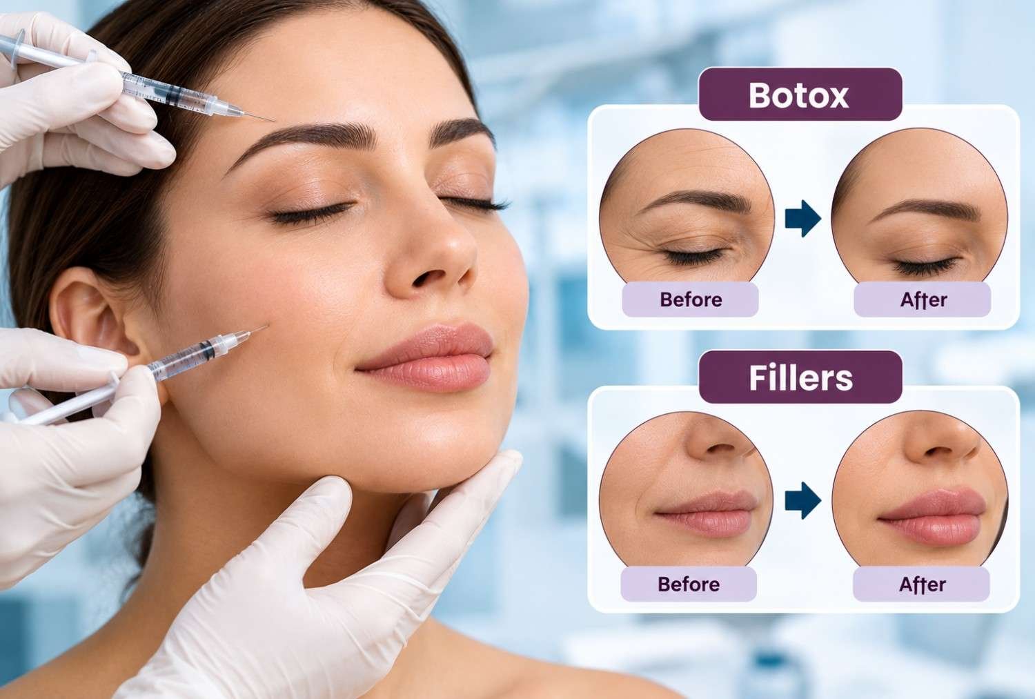 Botox and Fillers treatment