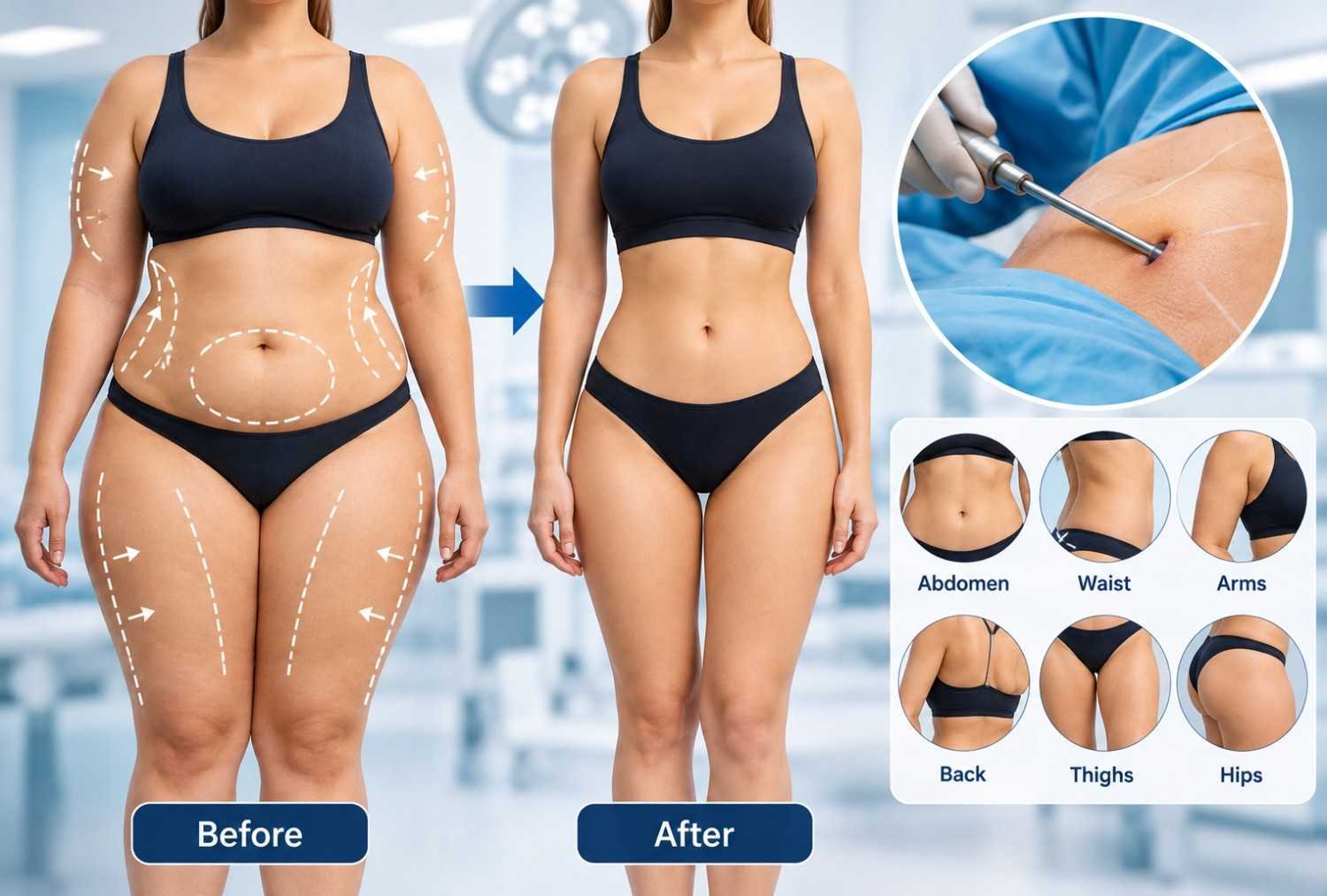 Full-Body Liposuction procedure