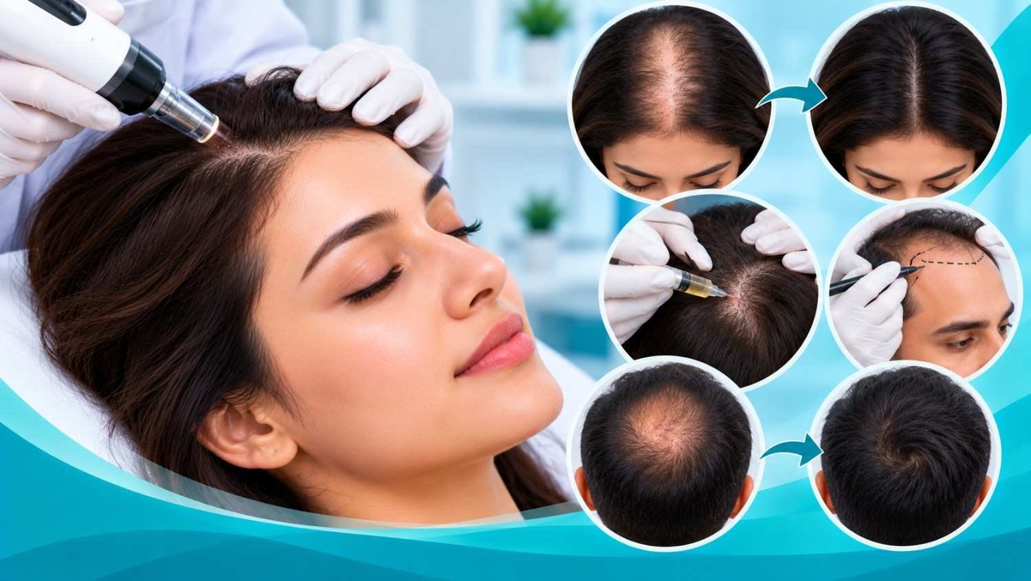 Hair treatment and restoration