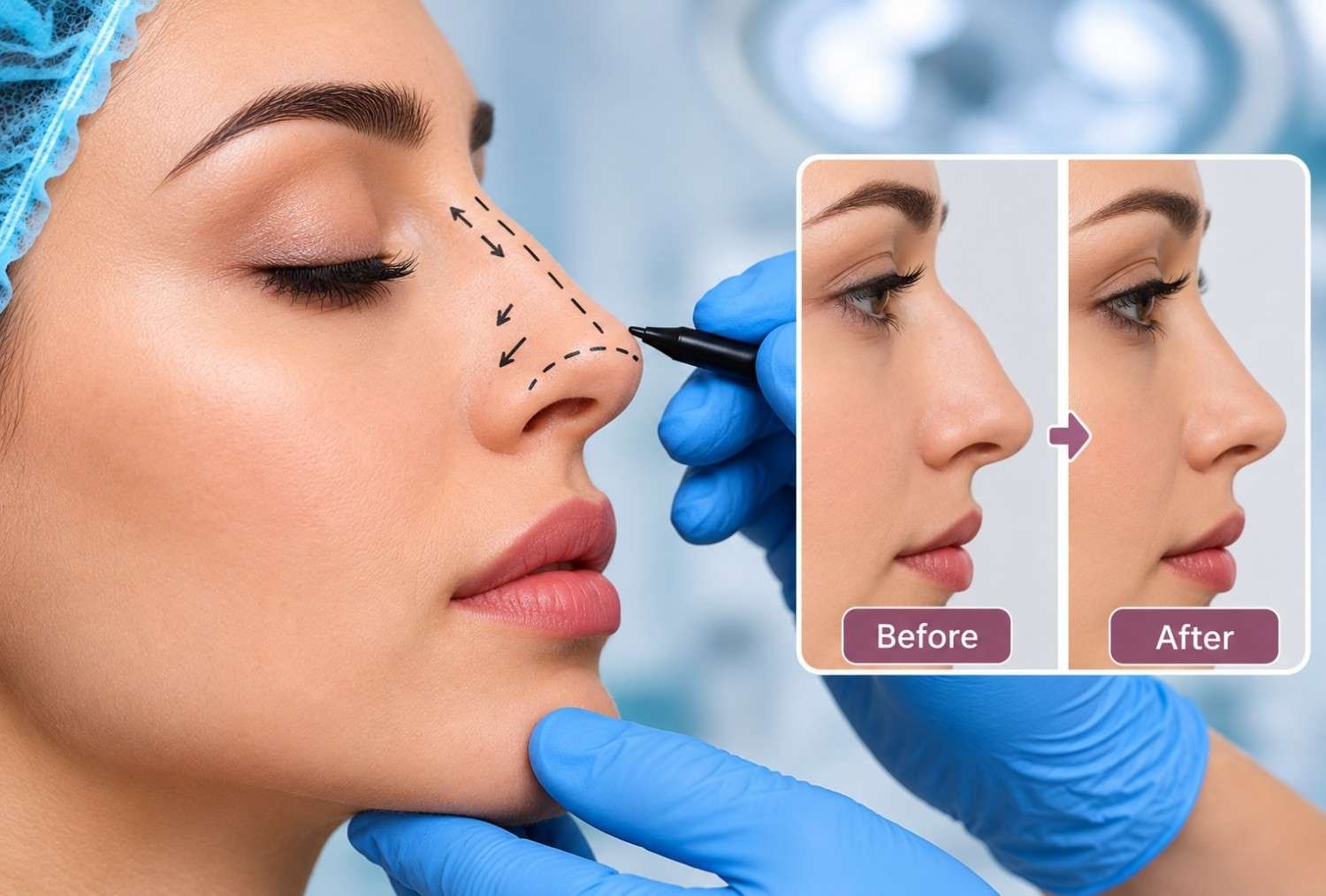 Rhinoplasty procedure