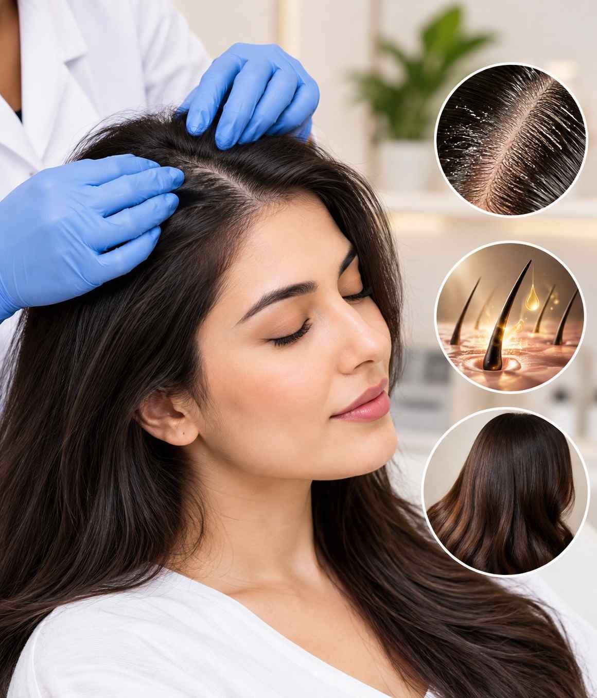 Hair and scalp consultation at Symmetrica, Siliguri