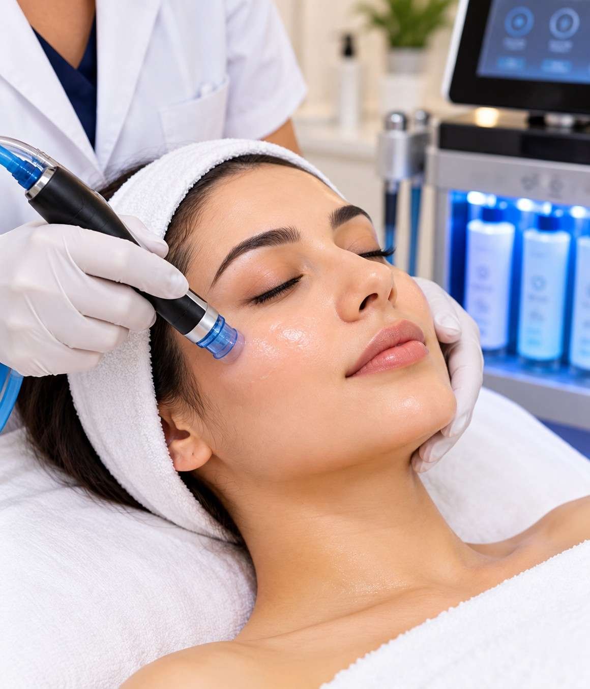 HydraFacial consultation at Symmetrica, Siliguri