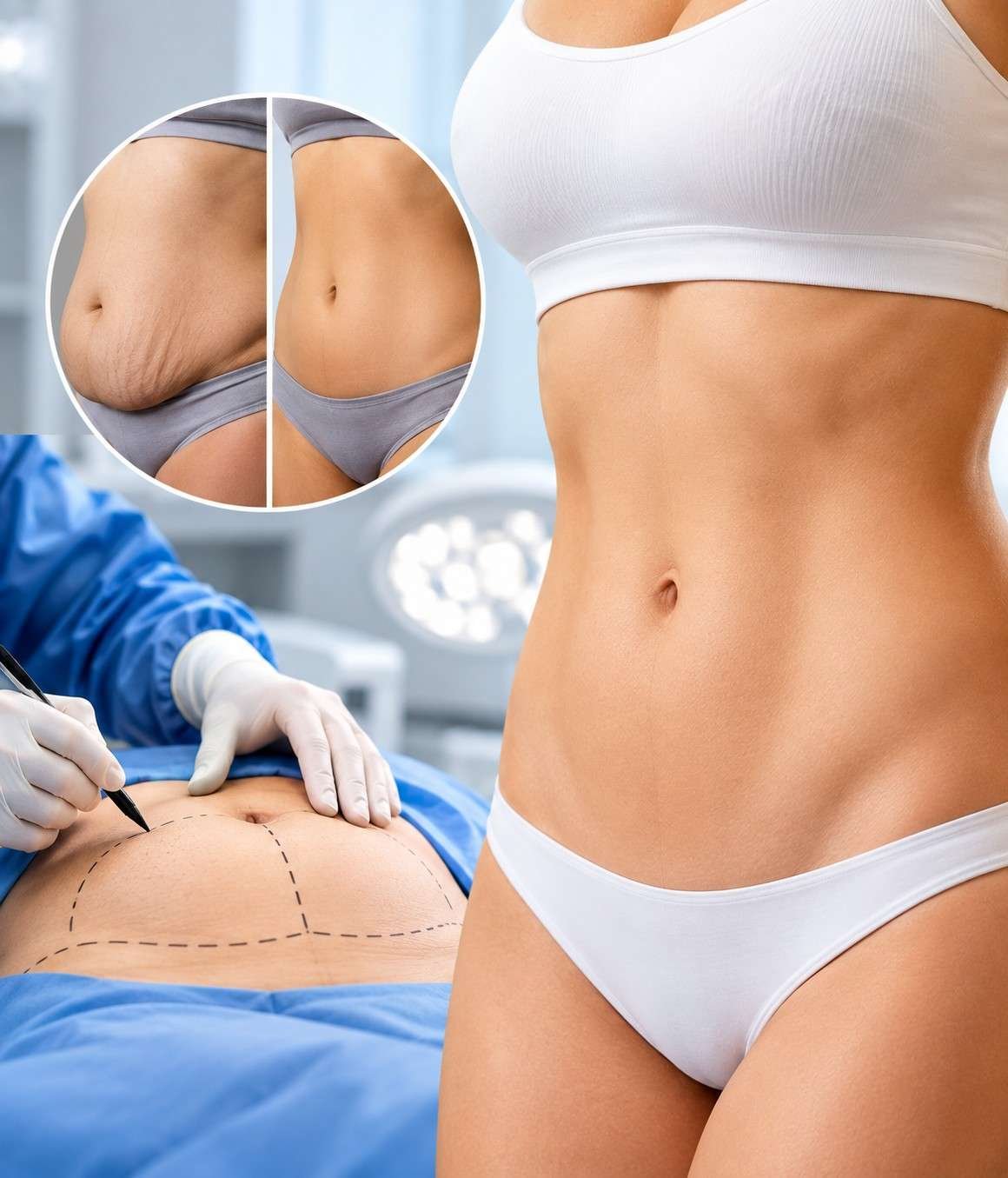 Tummy tuck consultation at Symmetrica, Siliguri