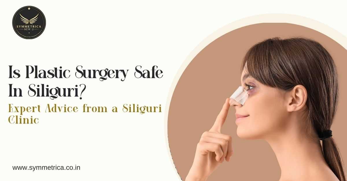 Plastic surgery clinic in Siliguri offering expert nose surgery consultation at Symmetrica aesthetic clinic